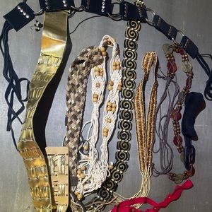Lots of Misc Brand Belts Small